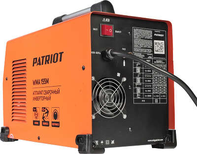 Сварочный полуавтомат Patriot WMA 155 M инвертор MIG-MAG/ММА 6.2кВт