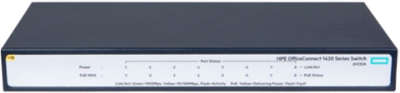 Коммутатор HPE 1420 8G PoE+ JH330A неуправляемый 19U 8x10/100/1000BASE-T