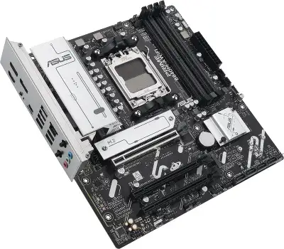 Материнская плата Asus PRIME B840M-A WIFI SocketAM5 AMD B840 4xDDR5 mATX AC`97 8ch(7.1) 2.5Gg RAID+HDMI+DP