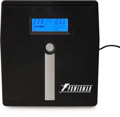 ИБП Powerman Smart Sine 1000, 1000VA, 700W, EURO