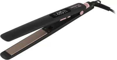 Щипцы Polaris PHS 5012KT UltraSlim Digital Pro 45Вт черный/розовый макс.темп.:220С покрытие:керамическое (PHS 5012KT)