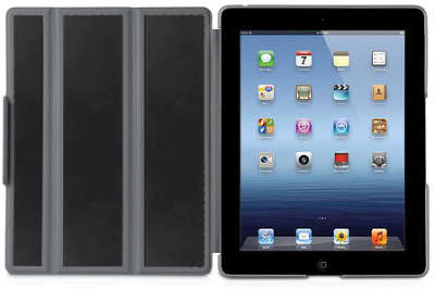Чехол Macally BookStand Protective Stand для iPad 2/iPad 3, черный [BOOKSTAND-3B]