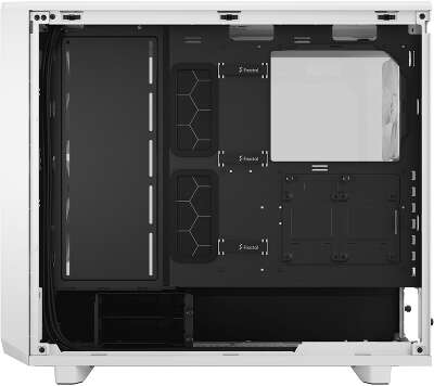 Корпус Fractal Design Meshify 2 Lite White TG Clear Tint, белый, EATX, Без БП (FD-C-MEL2A-04)