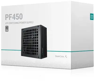 Блок питания Deepcool ATX 450W PF450 V2 80+ white (20+4pin) APFC 120mm fan 6xSATA RTL