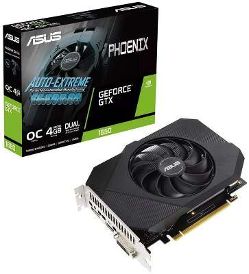 Видеокарта ASUS NVIDIA nVidia GeForce GTX 1650 PH-GTX1650-O4GD6-P-V2 4Gb DDR6 PCI-E DVI, HDMI