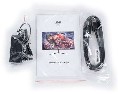 Монитор Lime G270 27" Black (VA, 2560*1440, 2HDMI+DP+USB+Audio out +DC, 1 ms, 178°/178°, 250 cd/m, 1000:1