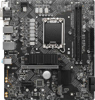 Материнская плата mATX LGA1700 MSI PRO B660M-G DDR4
