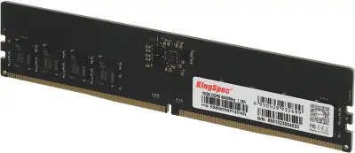 Оперативная память KingSpec DDR5 DIMM 16GB 6000MHz CL46 1x16GB 1.25V 288-pin