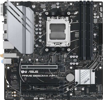 Материнская плата mATX LGAAM5 ASUS PRIME B650M-A WIFI II
