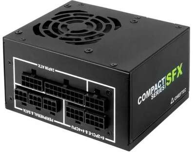 Блок питания Chieftec SFX 650W Compact CSN-650C 80+ gold (20+4pin) APFC 80mm fan 6xSATA Cab Manag RTL