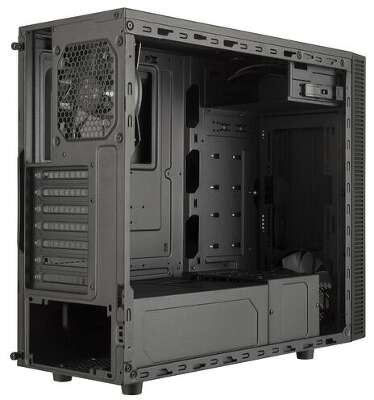 Cooler Master MasterBox E500L, w/o PSU, Black, ATX