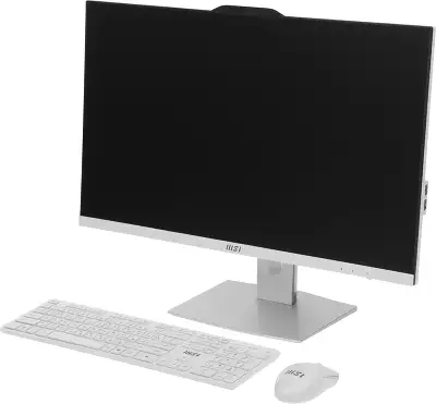 Моноблок MSI Pro AP272P 14M-617XRU 27" Full HD i5 14400 (2.5) 16Gb SSD512Gb UHDG 730 без ОС GbitEth WiFi BT 120W клавиатура мышь Cam белый 1920x1080