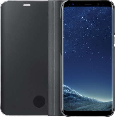 Чехол Samsung для Samsung Galaxy S8 Clear View Standing Cover, черный (EF-ZG950CBEGRU)