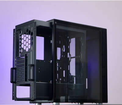Корпус JONSBO U6, черный, ATX, Без БП (U6 Black)