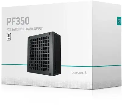 Блок питания Deepcool ATX 350W PF350 80+ white (20+4pin) APFC 120mm fan 6xSATA RTL