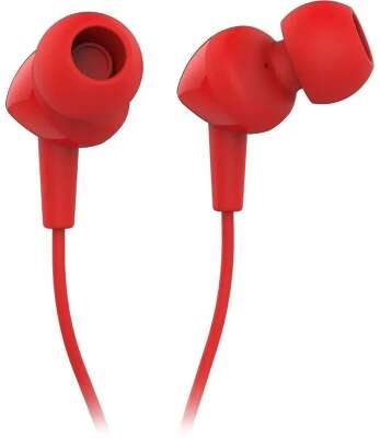Наушники JBL C100SI Wired In-Ear Headphones Red