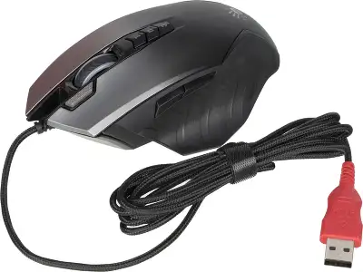 Мышь A4Tech Bloody J95s серый оптическая 8000dpi USB3.0 9but (J95S GREY)