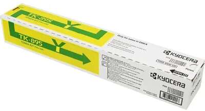 Kyocera-Mita TK-895Y Картридж, Yellow {FS-C8020MFP/C8025MFP/C8525MFP, Yellow,  (6 000стр.)}