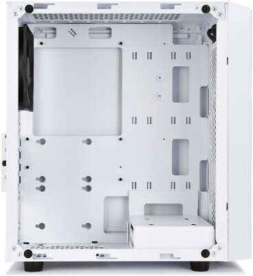 Корпус SilverStone PS15 Precision, белый, mATX, Без БП (SST-PS15W-G)