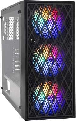Корпус ExeGate EVO-8243, черный, ATX, Без БП (EX292859RUS)