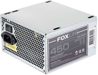 Блок питания 450Вт ATX Foxline FL450S-80