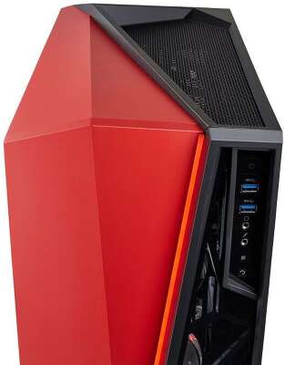 Корпус Corsair Carbide SPEC-OMEGA, черный/красный, ATX, Без БП (CC-9011120-WW)
