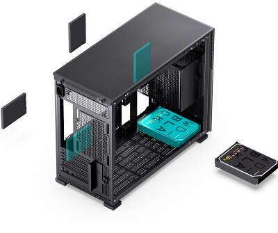 Jonsbo D31 STD SCREEN Black