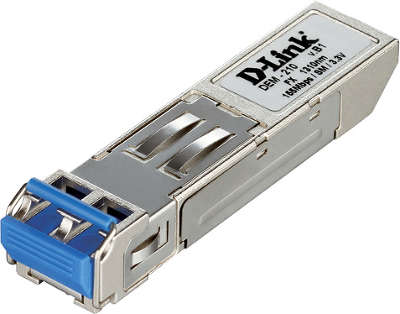 Модуль D-Link DEM-210/10/B1A (10шт. в коробке) Модуль SFP с 1 портом 100Base-FX для одномодового оптического