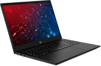 Ноутбук IRU Planio 15ING N-series N100 8Gb SSD512Gb Intel UHD Graphics 15.6" IPS FHD (1920x1080) FreeDOS black WiFi BT Cam 6000mAh (2058904)