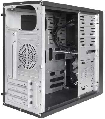 Корпус MINITOWER mATX W/PSU USB+USB3.0 черный 120mm Fan с RGB подсветкой mEVO-7807 EX292981RUS EXEGATE