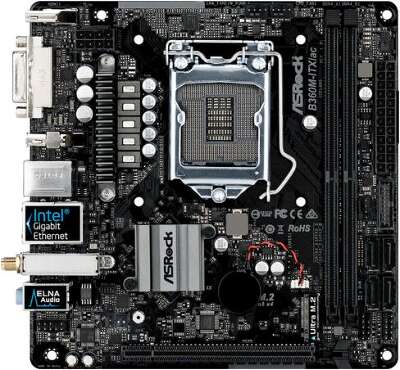 Материнская плата mini-ITX LGA1151 ASRock B360M-ITX/ac