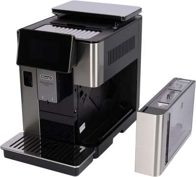 Кофемашина Delonghi Primadonna Soul ECAM610.74.MB 1450Вт черный/серебристый