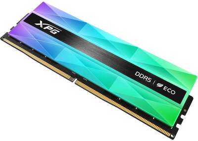 Модуль памяти ADATA 32GB LANCER RGB DDR5 DRAM Module kit 2*16gb, 8000MT/s, CL 38-48-48, 1.45V