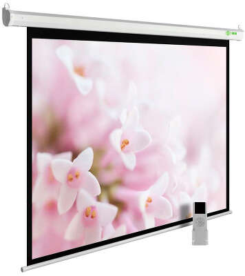 Экран Cactus 240x240см MotoExpert CS-PSME-240x240-WT 1:1 настенно-потолочный рулонный белый (моторизованный привод)
