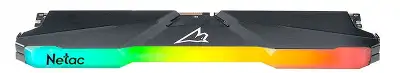 Память DDR4 2x8GB 2666MHz Netac NTSRD4P26DP-16E Shadow RGB RTL Gaming PC4-21300 CL19 DIMM 288-pin 1.35В kit Intel с радиатором Ret