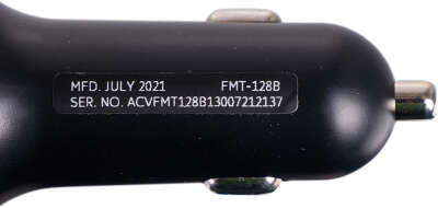 Автомобильный FM-модулятор ACV FMT-128B черный MicroSD BT USB (38762)