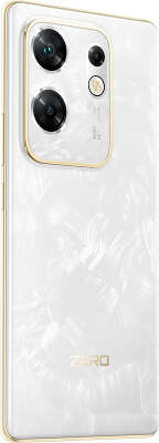 Смартфон Infinix X6731B Zero 30 256Gb 8Gb белый моноблок 3G 4G 2Sim 6.78" 1080x2400 Android 13 108Mpix 802.11 a/b/g/n/ac NFC GPS GSM900/1800 GSM1900 Protect FM