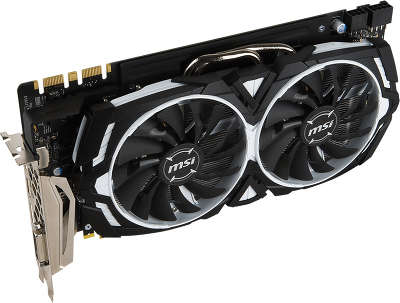 Видеокарта MSI PCI-E GTX 1080 ARMOR 8G OC nVidia GeForce GTX 1080 8192Mb GDDR5X