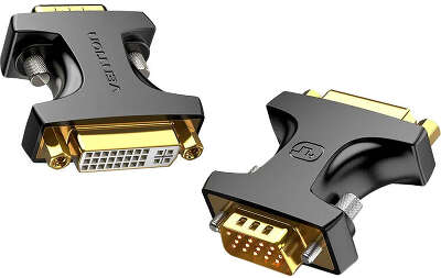 Адаптер-переходник Vention DVI-I 24+5F/ VGA 15M