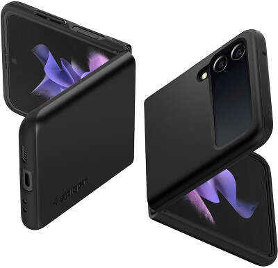 Чехол Spigen Thin Fit для Galaxy Z Flip3 5G, Black [ACS03079]
