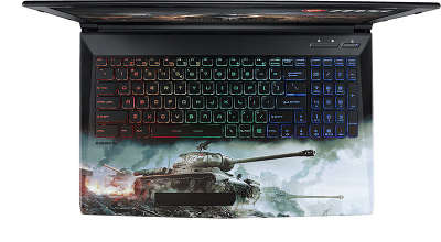 Ноутбук MSI GP62M WOT Edition 7REX-2092XRU 15.6" FHD i5-7300HQ/8/1000/GTX1050Ti 4G/WF/BT/CAM/DOS