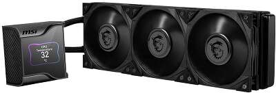 Жидкостная система охлаждения MSI MEG CORELIQUID S360, LGA1700, AM5 3X SILENT GALE 120MM FAN,SILENT GALE P14,IPS LCD, LGA1700, AM5, COLOR BOX, (859466)