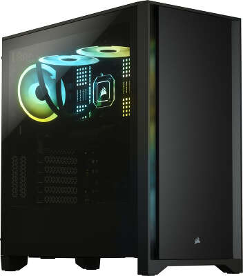 Корпус Corsair 4000D, черный, ATX, Без БП (CC-9011198-WW)