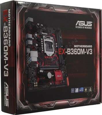 Материнская плата microATX LGA1151 ASUS EX-B360M-V3