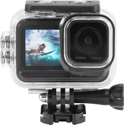 Экшн-камера Digma DiCam 970 1xCMOS 12Mpix черный