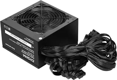 Блок питания Digma ATX 500W DPSU-500W-WH 80 PLUS WHITE (20+4pin) APFC 120mm fan 6xSATA RTL