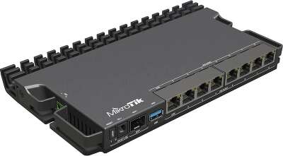 MikroTik RB5009UPr+S+IN Маршрутизатор проводной, CPU ARM64, 4 ядра 350-1400MHZ, 1GB RAM, 7*1Gbit RJ45, 1*2.5gbit RJ45, PoE out 1-7port
