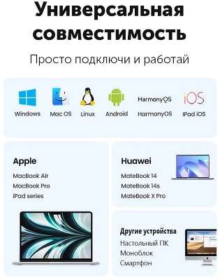 Беспроводная компьютерная мышьUGREEN MU105 (90686) 2.4G Wireless Mouse. Цвет: вишнево-розовый