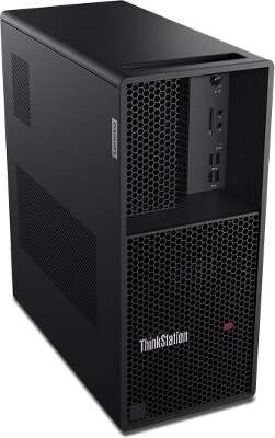 Компьютер Lenovo ThinkStation P3 Tower i7 13700 2.1 ГГц/32/1Tb SSD/RTX A4000 16G/WF/BT/Kb+Mouse/без ОС,черный