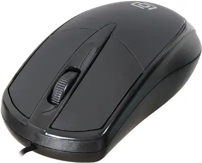Мышь Оклик 125M черный оптическая 1200dpi USB 3but (1175317)